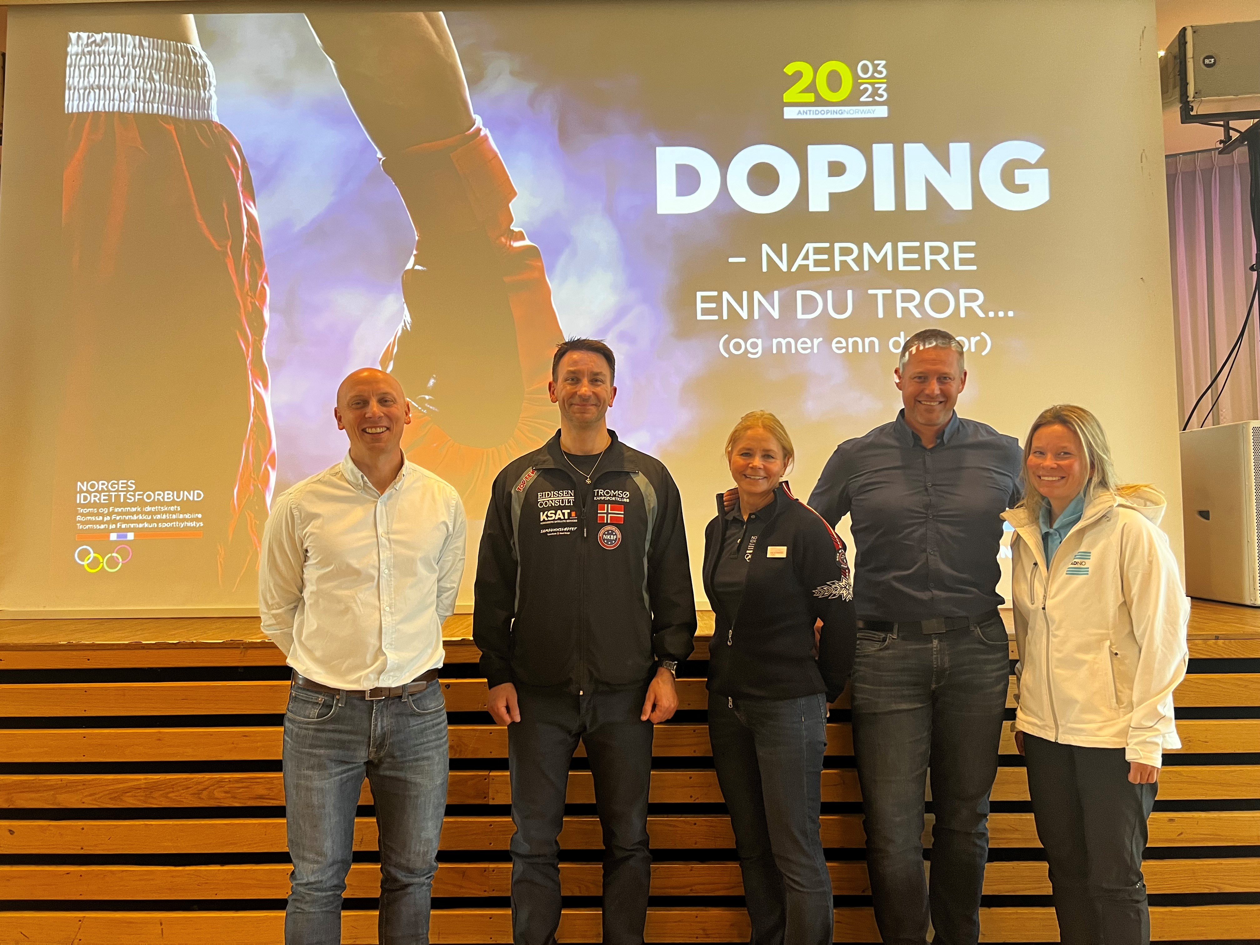 Vellykket seminar i Tromsø - Doping: nærmere enn du tror