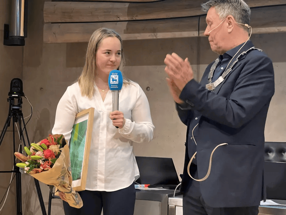 Idrettsprisen for 2025 til Vilde Nilsen.jpg.png