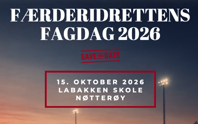 Færderidrettens fagdag 2026!