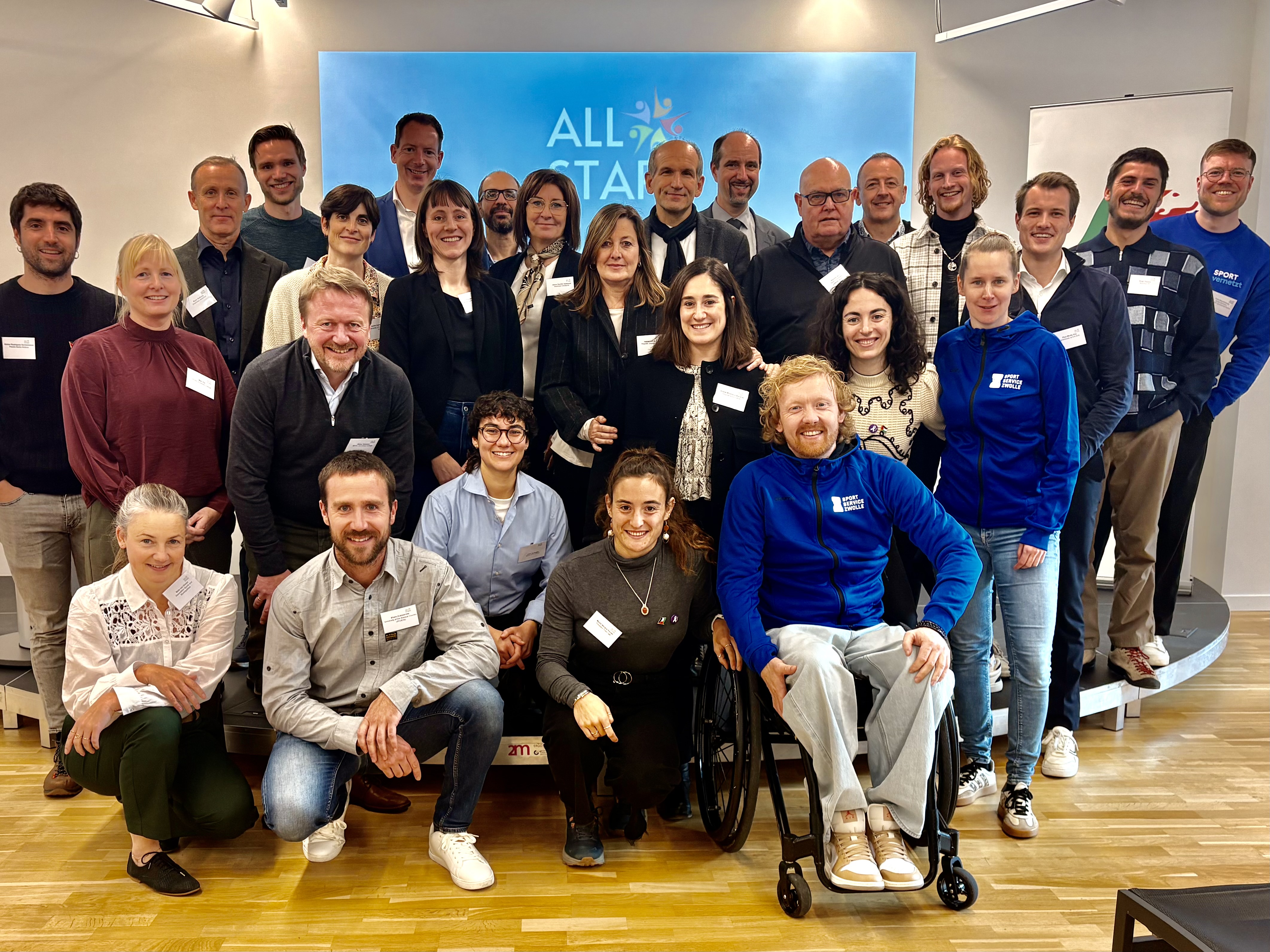 All Stars konferansen i Brussel 21. november, med reprensentanter fra Spania, Norge, Nederland,Polen og Tyskland.