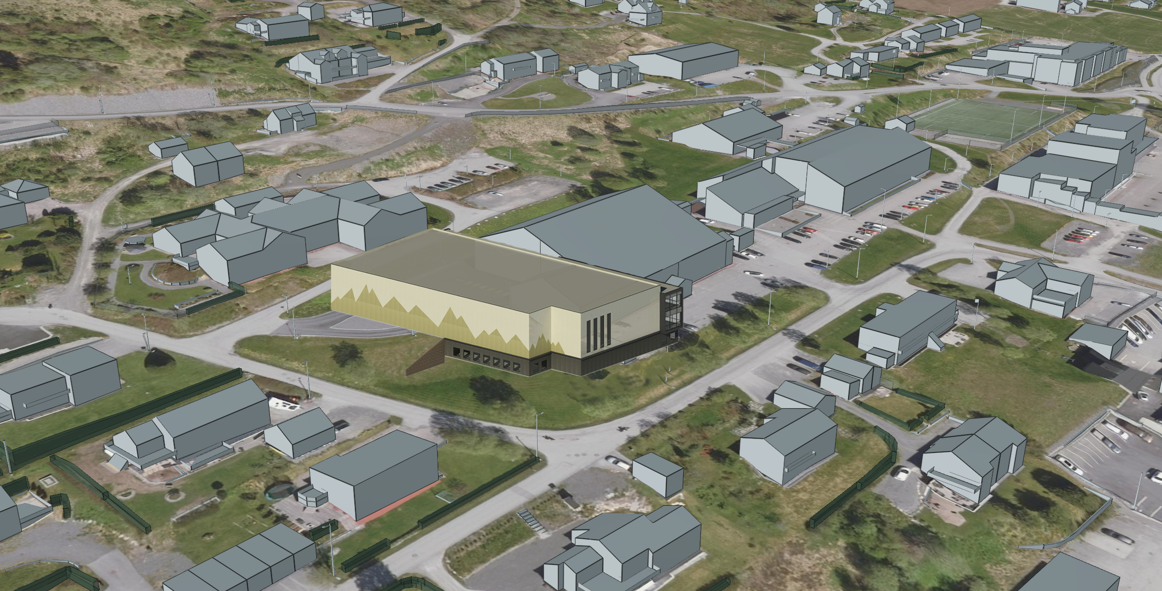 Hustadvikahallen AS er stiftet – en merkedag for idretten i Hustadvika