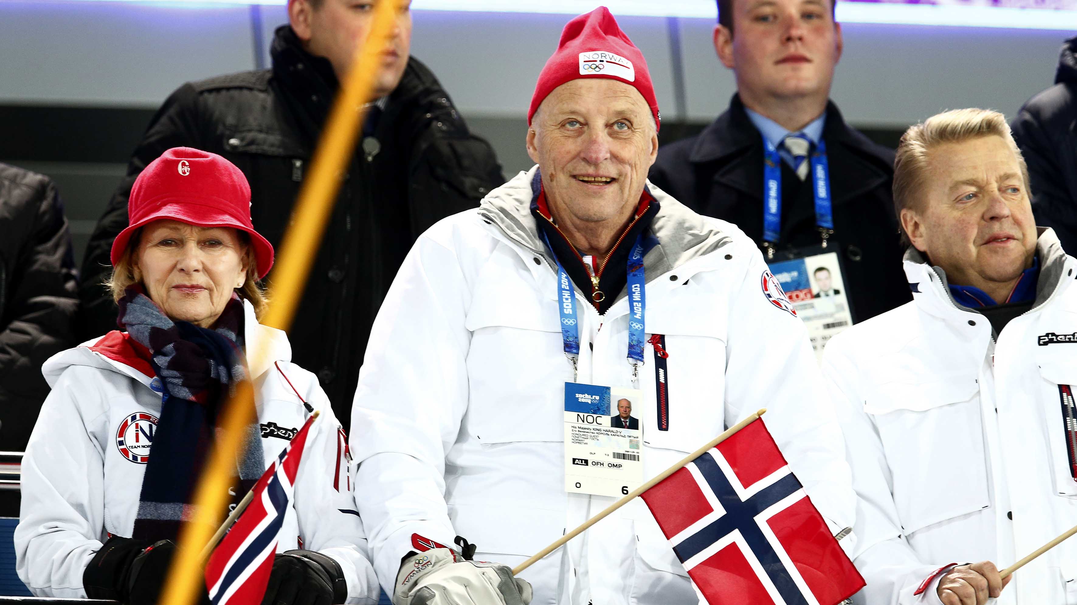 Hans Majestet Kong Harald var vår alles «idrettskonge». Foto: NTB