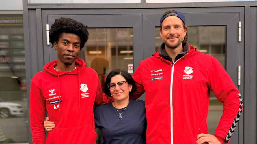 F.v. Achuba Kasongo (Skiold-Aktive Lokalsamfunn), Hacer Akkoca (Drammen kommune, Schwartzgate Bofellesskap), John Martin Kind (Skiold)