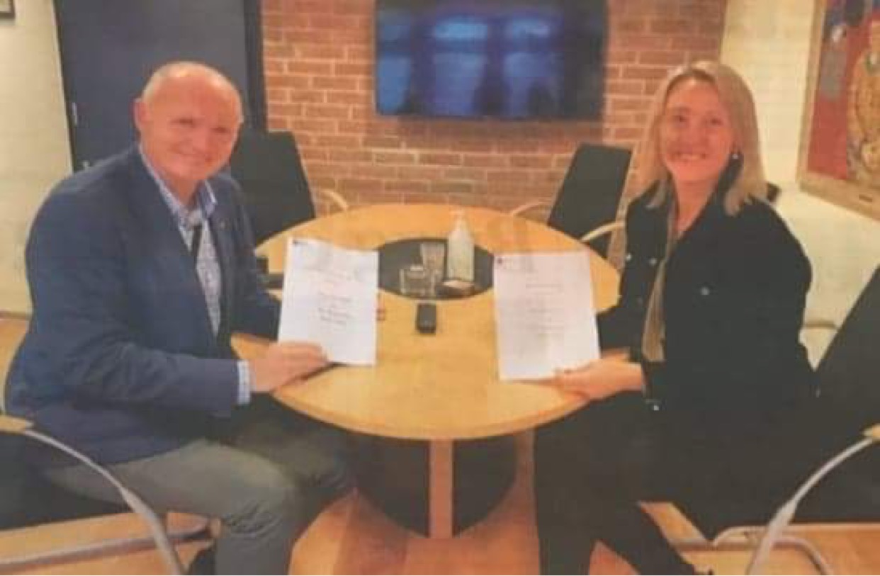 Moss idrettsråd og Moss kommune signerer samarbeidsavtale